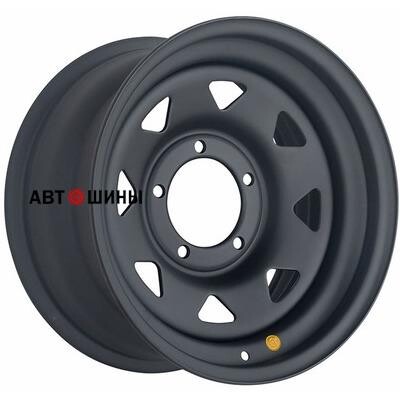 Off-Road Wheels УАЗ (треуг. мелкий) 8*16 5*139.7 110 Черный матовый Off-Road Wheels УАЗ (треуг. мелкий) 8*16 5*139.7 110 Черный матовый