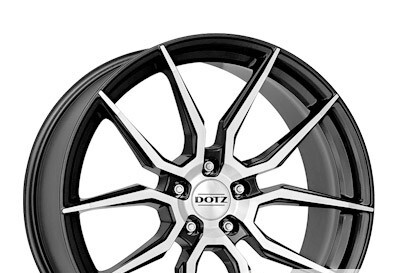 Dotz Misano dark ET45 71.6 HBFP