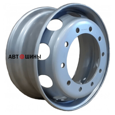 Accuride 10/335/281/120 11.75x22.5/10x335 ET120 D281 Silver