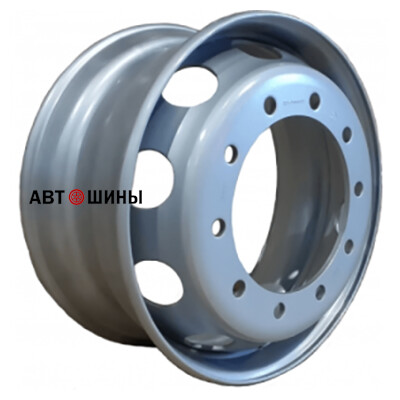 Accuride 10/335/281/165 8.25x22.5/10x335 ET165 D281 Black Accuride 10/335/281/165 8.25x22.5/10x335 ET165 D281 Black