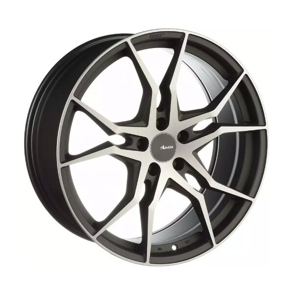 ADVANTI HYDRA N619D MGMFP 8.5x20/5x114.3 ET40 D67.1 Серый матовый с полированой лицевой частью ADVANTI HYDRA N619D MGMFP 8.5x20/5x114.3 ET40 D67.1 Серый матовый с полированой лицевой частью