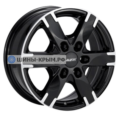 Alutec Titan 8x18/6x114.3 ET45 D66.1 Diamant black front polished