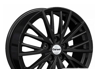 Carwel Агма 7x17/5x114.3 ET37 D66.5 Black