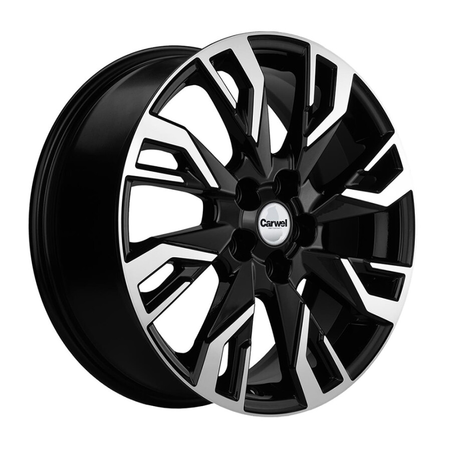 CARWEL ЧЕКО 1809 ABT 7x18/5x112 ET43 D57.1 Черный глянцевый с полированной лицевой частью CARWEL ЧЕКО 1809 ABT 7x18/5x112 ET43 D57.1 Черный глянцевый с полированной лицевой частью