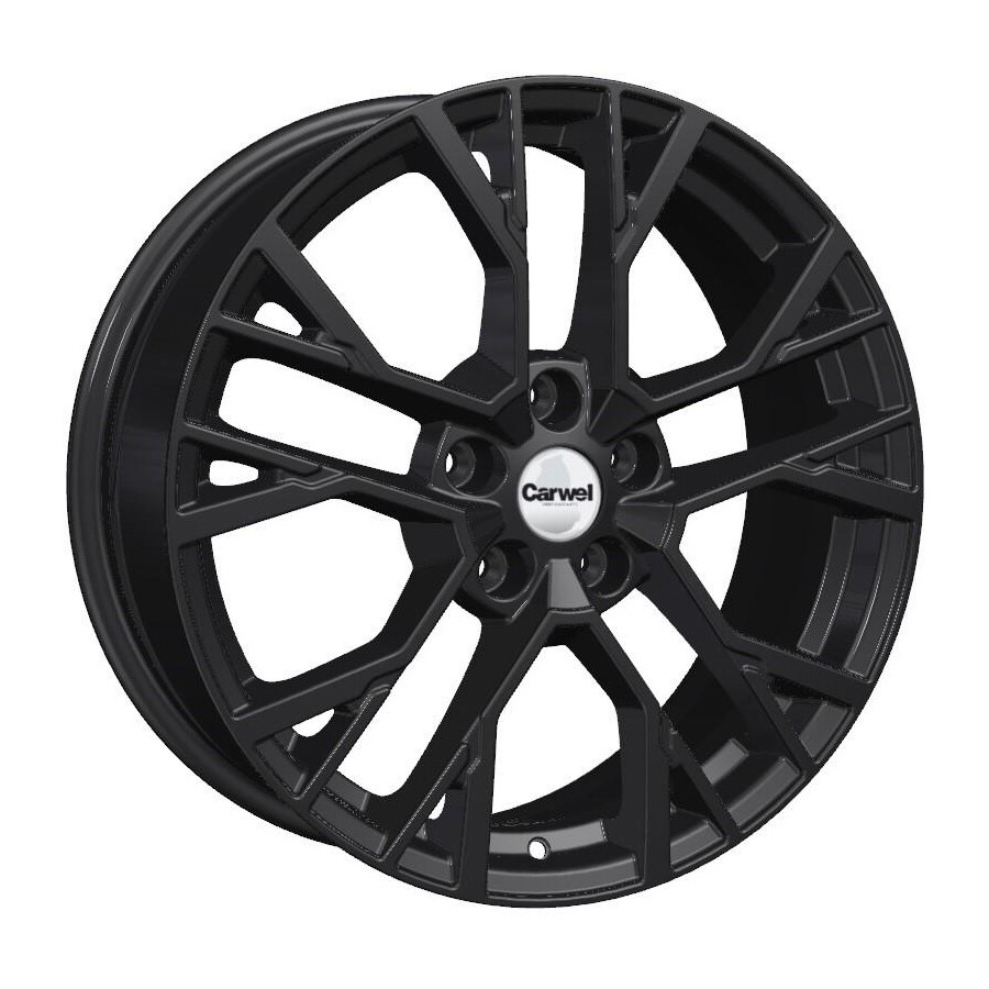 CARWEL КАМАК 1810 BL 7x18/5x108 ET33 D60.1 Черный CARWEL КАМАК 1810 BL 7x18/5x108 ET33 D60.1 Черный