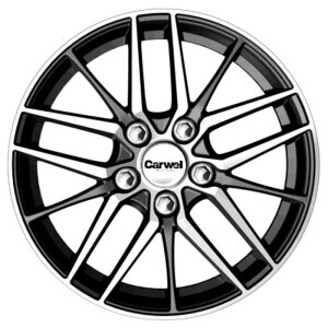 CARWEL ЛАЧА AB 6.5x16/5x110 ET38 D65.1 Черный глянцевый с полированной лицевой частью CARWEL ЛАЧА AB 6.5x16/5x110 ET38 D65.1 Черный глянцевый с полированной лицевой частью
