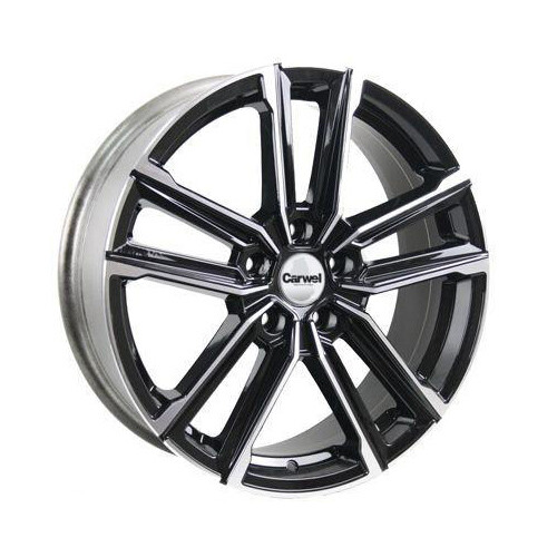 CARWEL МЕЖА R078 BD 7x18/5x114.3 ET37 D66.6 Черный с полированной лицевой частью CARWEL МЕЖА R078 BD 7x18/5x114.3 ET37 D66.6 Черный с полированной лицевой частью
