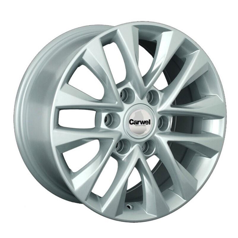 CARWEL САНДАЛ 175 SL 7.5x18/6x114.3 ET30 D66.1 СЕРЕБРИСТЫЙ