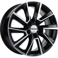 CARWEL САТУРН 1507 (RAPID) ABT 6x15/5x100 ET38 D57.1 Черный глянцевый с полированной лицевой частью CARWEL САТУРН 1507 (RAPID) ABT 6x15/5x100 ET38 D57.1 Черный глянцевый с полированной лицевой частью