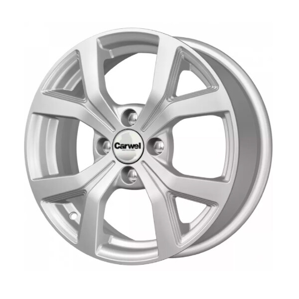 CARWEL ТАИР 147(137) SB 6x15/4x100 ET40 D60.1 Серебристый металлик