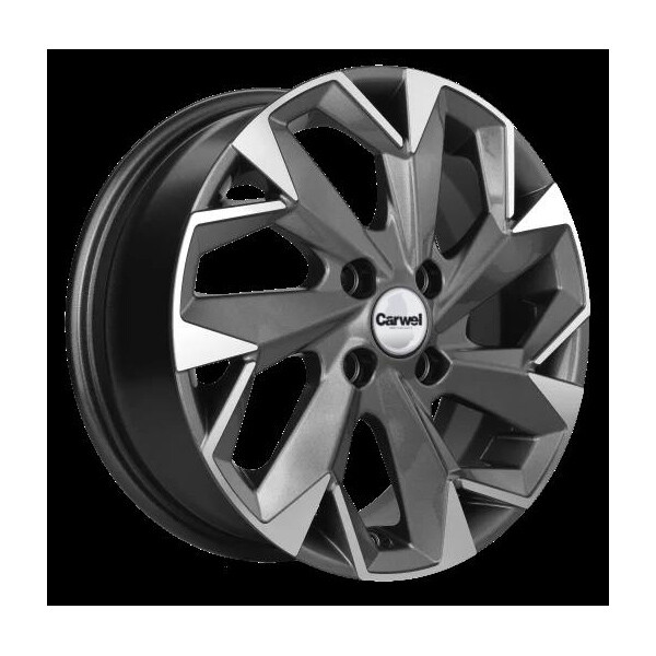 CARWEL ВАГА 1402 (GRANTA/DATSUN) AGR 5.5x14/4x98 ET35 D58.5 Серый с полированной лицевой частью CARWEL ВАГА 1402 (GRANTA/DATSUN) AGR 5.5x14/4x98 ET35 D58.5 Серый с полированной лицевой частью