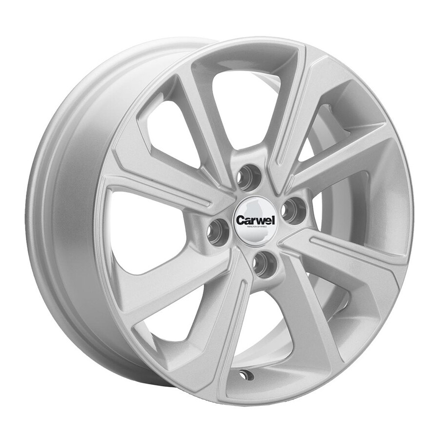 CARWEL ВОЖЕ 1501 SLT 6x15/4x100 ET46 D54.1 СЕРЕБРИСТЫЙ