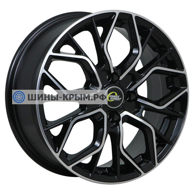 CrossStreet CR-19 6.5x16/4x100 ET40 D60.1 BKF CrossStreet CR-19 6.5x16/4x100 ET40 D60.1 BKF