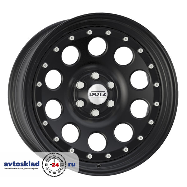 DOTZ 4X4 STAHLRADER Modular Beadlock 7.5x18/6x114.3 ET18 D66.1 Черный