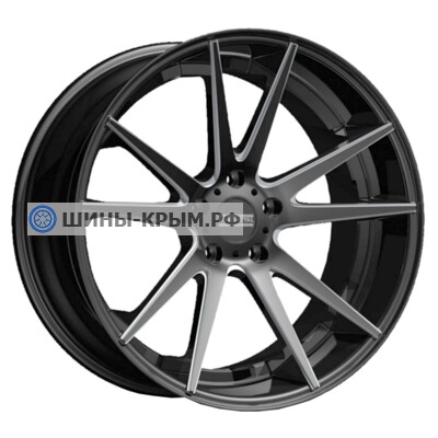 Fondmetal STC-10 9x20/5x120 ET45 D74.1 Matt Titanium Milled