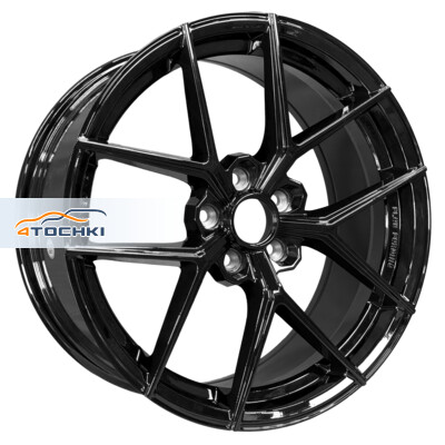 Hengde F5153 7.5x17/5x108 ET38 D73.1 Glossy Black
