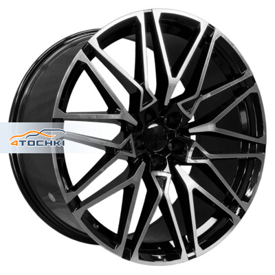 Hengder 5063 10x21/5x112 ET35 D66.5 Black machined face