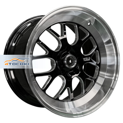 Hengder 7009 10.5x18/5x120 ET25 D72.6 Black Milling