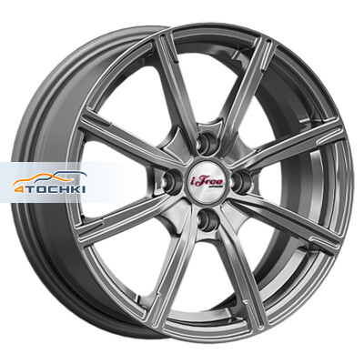 iFree Калибр (КС1117) 6x15/4x98 ET35 D58.5 Блэк Джек