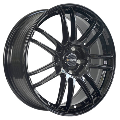 INCH FA8535 8x18/5x112 ET38 D66.6 Full Black Round