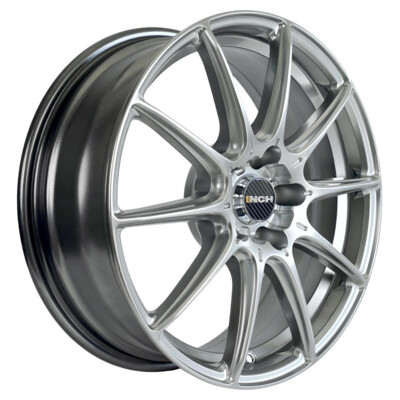INCH FA8537 6.5x17/4x100 ET43 D60.1 Hyper Black 5