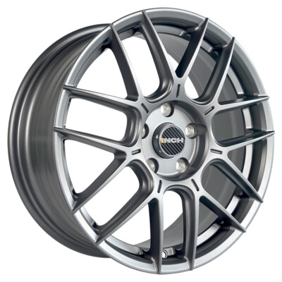 INCH FA8541 7x17/5x108 ET45 D60.1 Gloss Black Machined Face