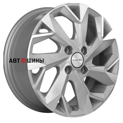 Khomen Wheels KHW1402 5.5x14/4x98 ET35 D58.5 F-Silver-FP