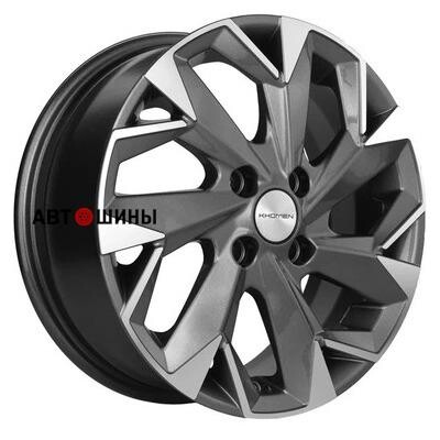 Khomen Wheels KHW1402 5.5x14/4x98 ET35 D58.5 Gray-FP