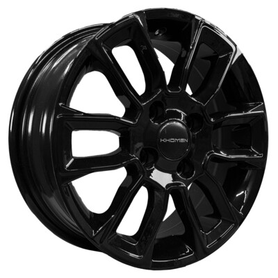 Khomen Wheels KHW1406 (Solaris/Logan/Rio) 5.5x14/4x100 ET43 D67.1 Black