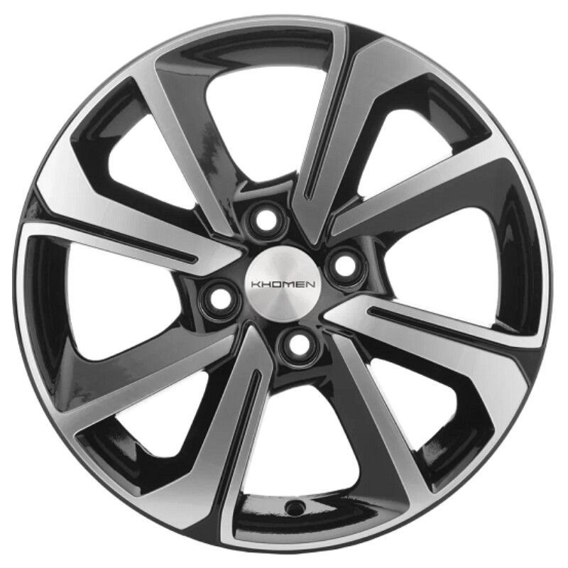 Khomen Wheels KHW1501 6x15/4x100 ET46 D54.1 Black-FP