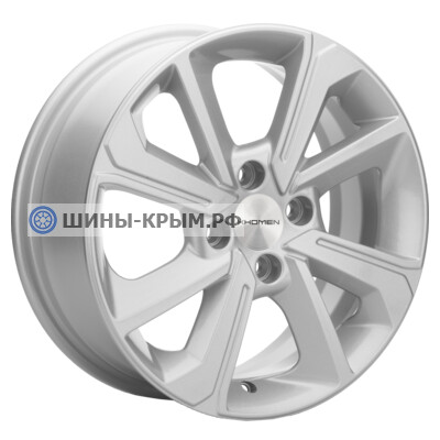 Khomen Wheels KHW1501 (Lada Granta) 6x15/4x98 ET36 D58.6 F-Silver