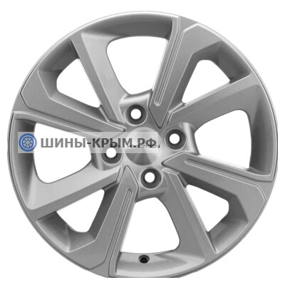 Khomen Wheels KHW1501 (Logan/Sandero/Xray) 6x15/4x100 ET40 D60.1 F-Silver