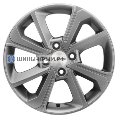 Khomen Wheels KHW1501 (Logan/Sandero/Xray) 6x15/4x100 ET40 D60.1 G-Silver