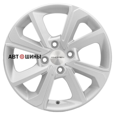 Khomen Wheels KHW1501 (Rio/Solaris) 6x15/4x100 ET46 D54.1 F-Silver