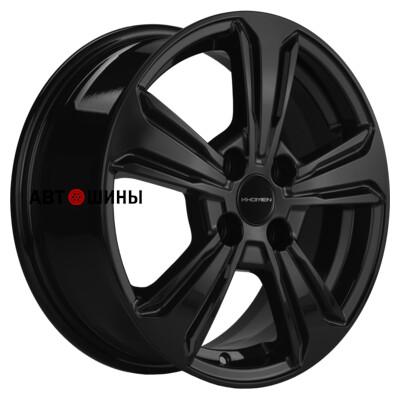 Khomen Wheels KHW1502 (Nexia) 6x15/4x100 ET45 D56.6 Black