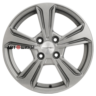 Khomen Wheels KHW1502 (Rio/Solaris) 6x15/4x100 ET46 D54.1 Black