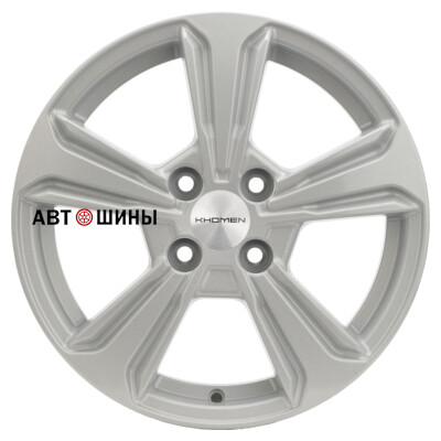 Khomen Wheels KHW1502 (Rio/Solaris) 6x15/4x100 ET48 D54.1 F-Silver