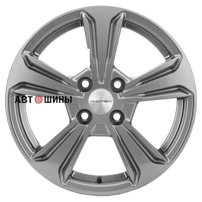 Khomen Wheels KHW1502 (Rio/Solaris) 6x15/4x100 ET46 D54.1 Gray