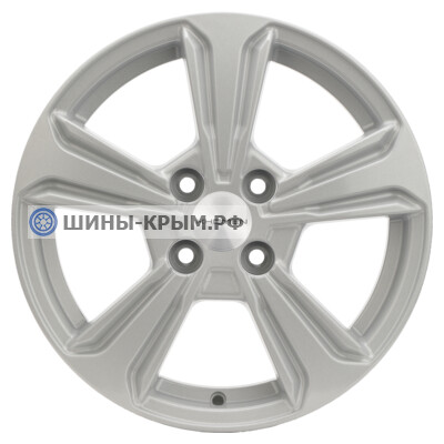 Khomen Wheels KHW1502 (Solano) 6x15/4x100 ET45 D54.1 F-Silver