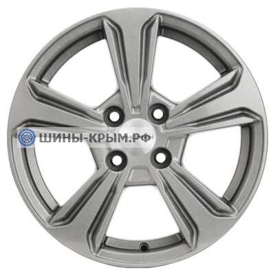 Khomen Wheels KHW1502 (Solano) 6x15/4x100 ET45 D54.1 G-Silver Khomen Wheels KHW1502 (Solano) 6x15/4x100 ET45 D54.1 G-Silver