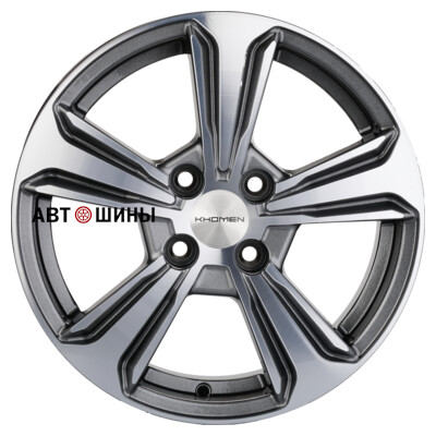 Khomen Wheels KHW1502 (Vesta) 6x15/4x100 ET50 D60.1 G-Silver-FP Khomen Wheels KHW1502 (Vesta) 6x15/4x100 ET50 D60.1 G-Silver-FP
