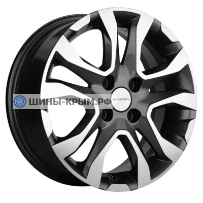 Khomen Wheels KHW1503 (Lada Granta) 6x15/4x98 ET36 D58.5 Gray-FP