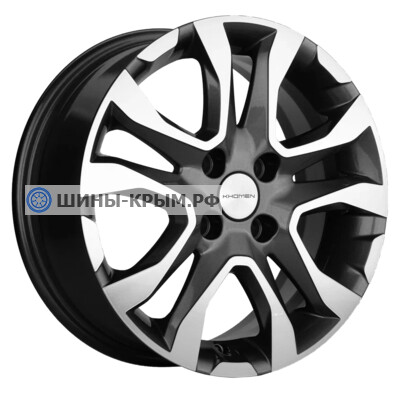 Khomen Wheels KHW1503 (Vesta) 6x15/4x100 ET50 D60.1 Gray-FP