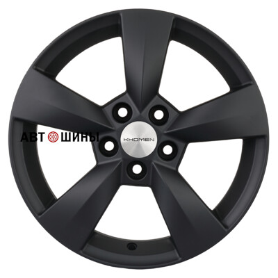 Khomen Wheels KHW1504 (Polo) 6x15/5x100 ET40 D57.1 Black matt