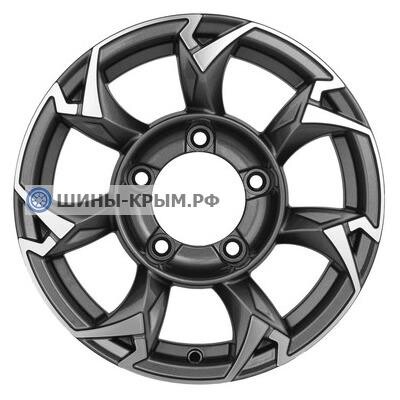 Khomen Wheels KHW1505 (Jimny) 5.5x15/5x139.7 ET5 D108.1 Gray-FP Khomen Wheels KHW1505 (Jimny) 5.5x15/5x139.7 ET5 D108.1 Gray-FP