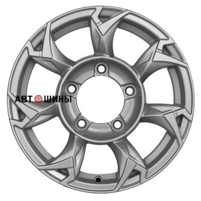 Khomen Wheels KHW1505 (Lada NIVA 4x4) 5.5x15/5x139.7 ET5 D98.5 F-Silver-FP
