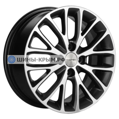 Khomen Wheels KHW1506 (Lada Granta) 6x15/4x98 ET36 D58.6 Gray-FP