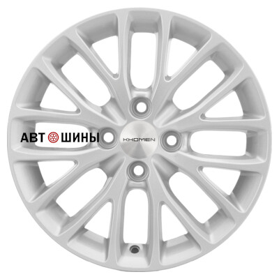 Khomen Wheels KHW1506 (Rio/Solaris) 6x15/4x100 ET46 D54.1 F-Silver Khomen Wheels KHW1506 (Rio/Solaris) 6x15/4x100 ET46 D54.1 F-Silver