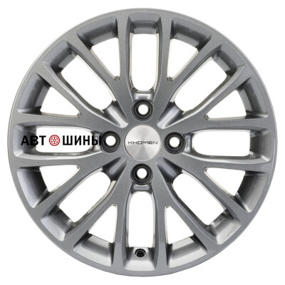 Khomen Wheels KHW1506 (Rio/Solaris) 6x15/4x100 ET46 D54.1 Gray