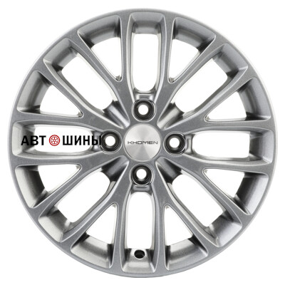 Khomen Wheels KHW1506 (XRay) 6x15/4x100 ET37 D60.1 Black